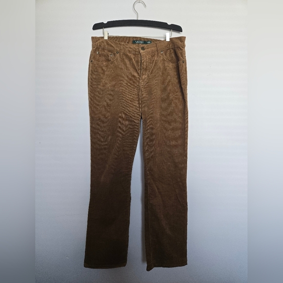 Ralph Lauren Pants - Ralph Lauren Womens Brown Corduroy Pants